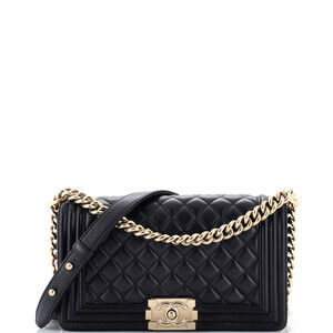 Chanel Old Medium Boy Flap Bag
